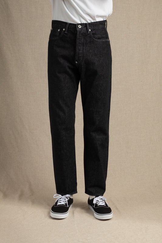 No.10 12oz Five Pocket Pants - Black Deep Wash
