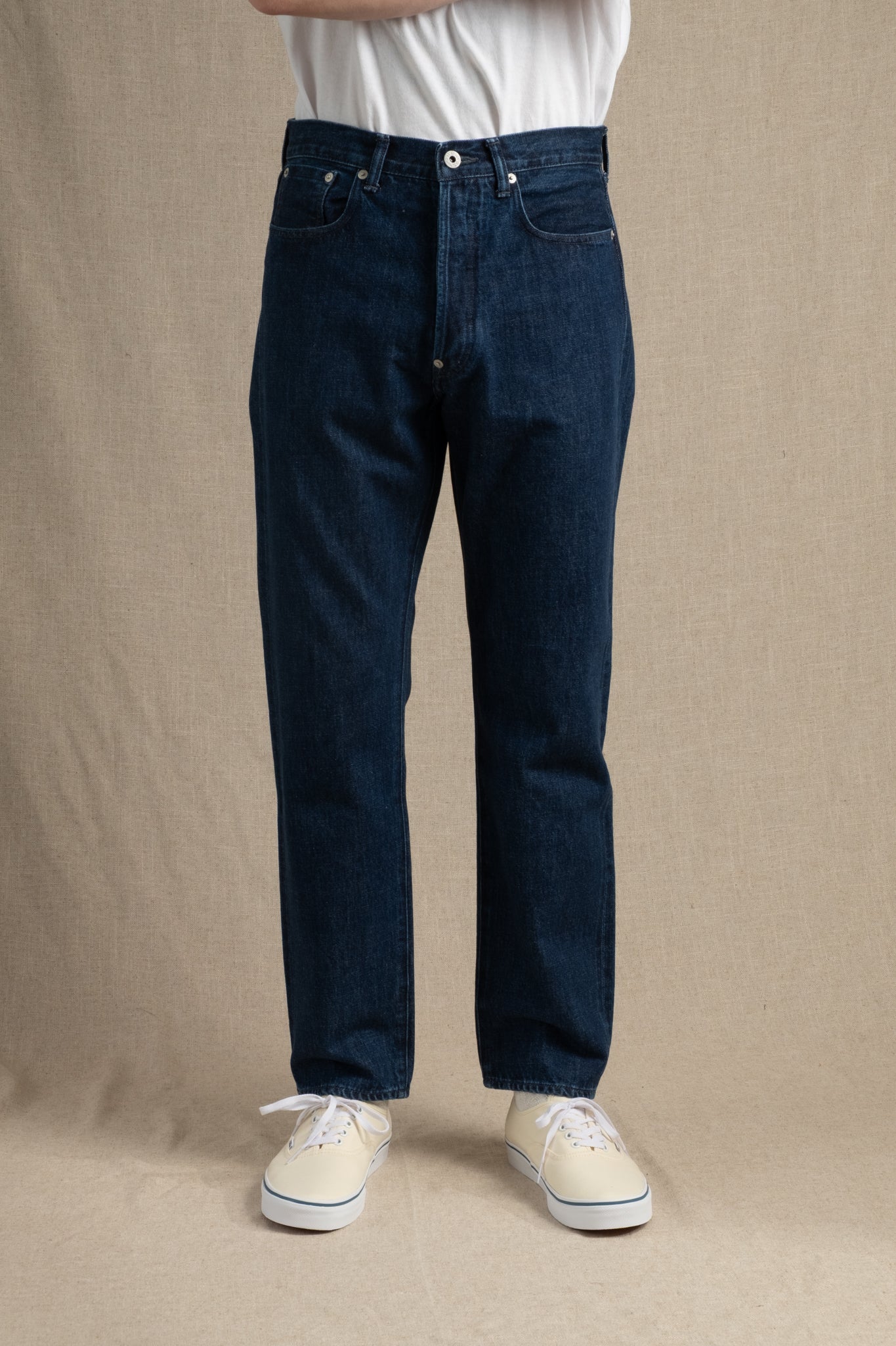 No.10 12oz Five Pocket Pants - Indigo Deep Wash