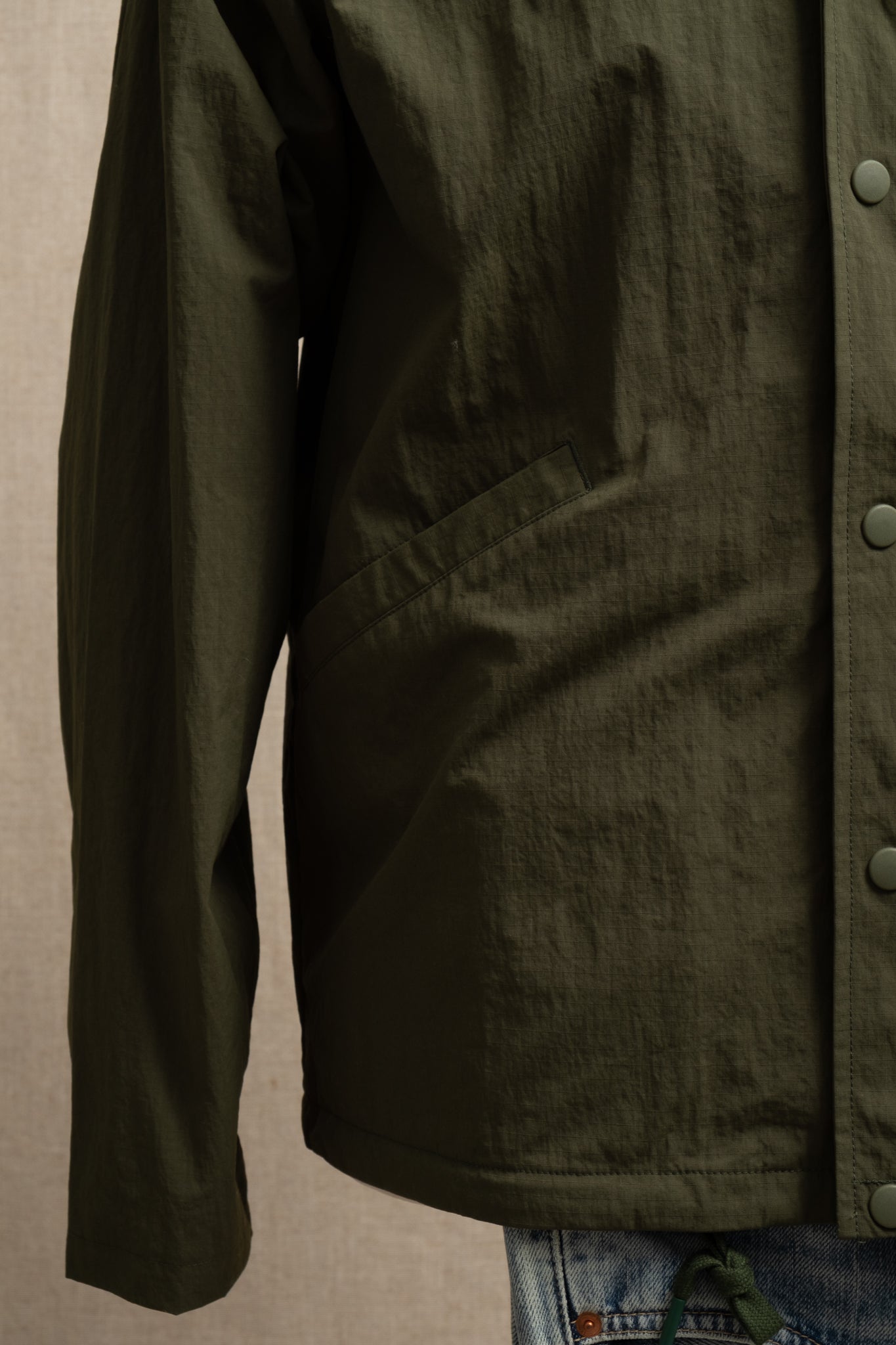 Oakley Ripstop Coach Jacket - Collegiate Green