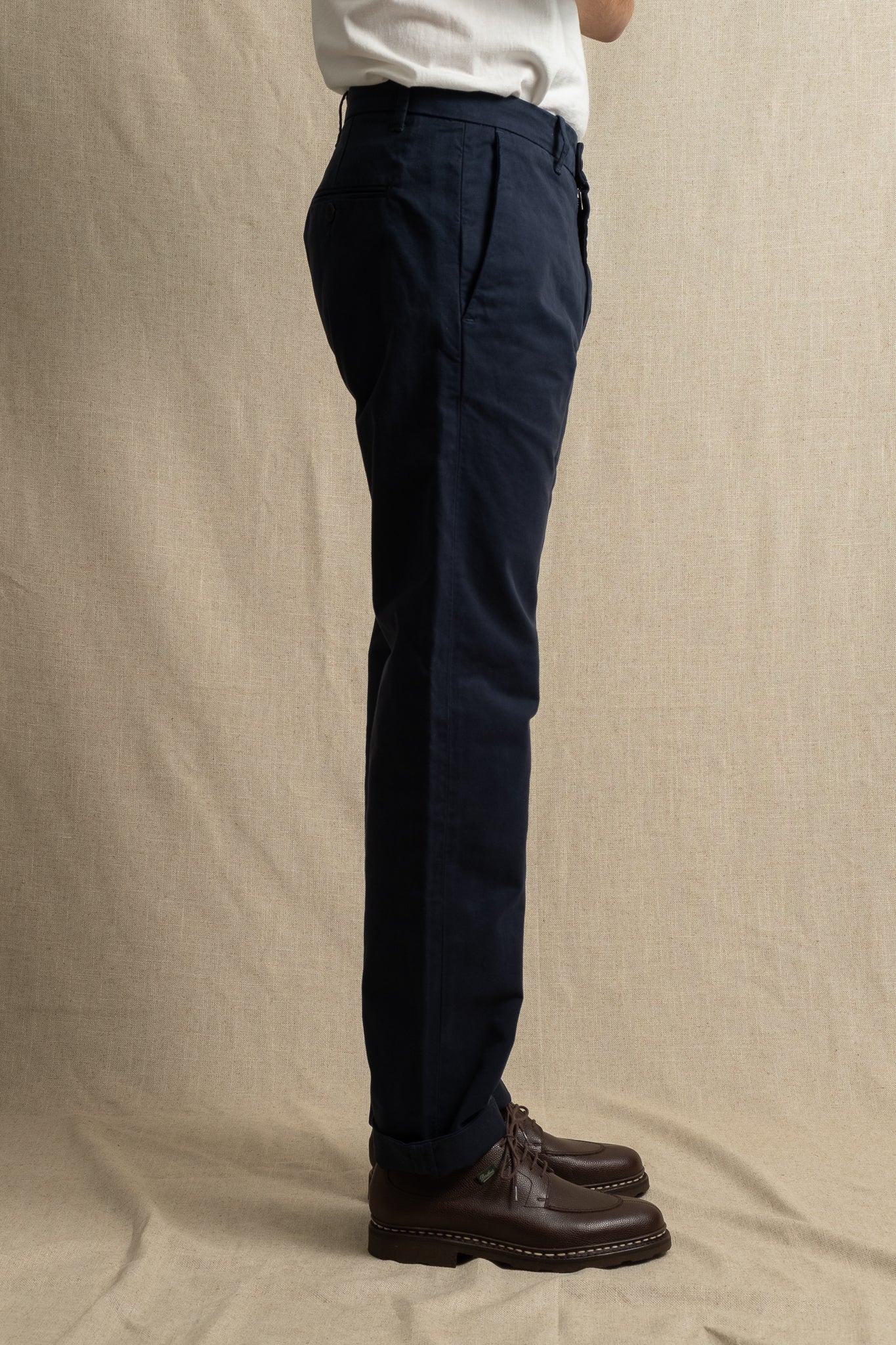 Officer Pants Double Twisted Twill - Dark Blue