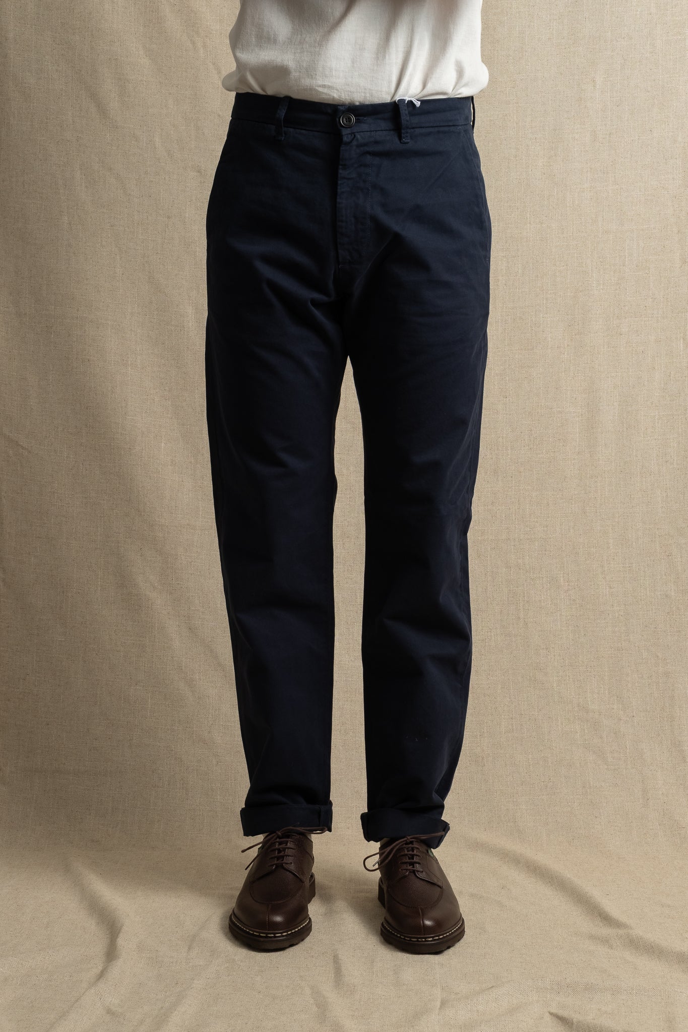 Officer Pants Double Twisted Twill - Dark Blue