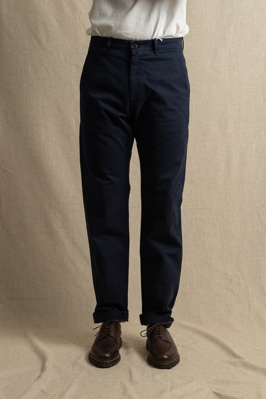 Officer Pants Double Twisted Twill - Dark Blue