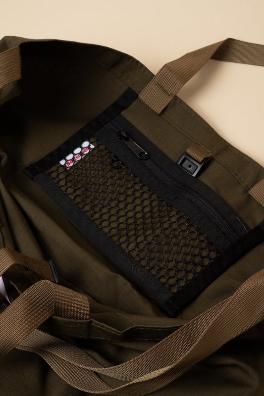 Packable Tote Cotton Ripstop - Olive