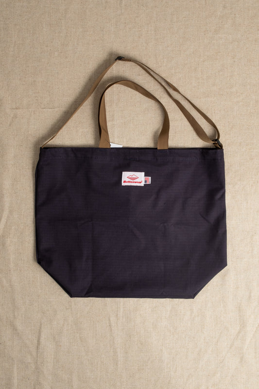 Packable Tote Cotton Ripstop - Navy
