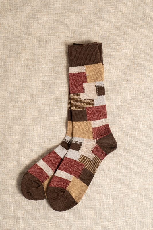 Patchwork Crew - Brown