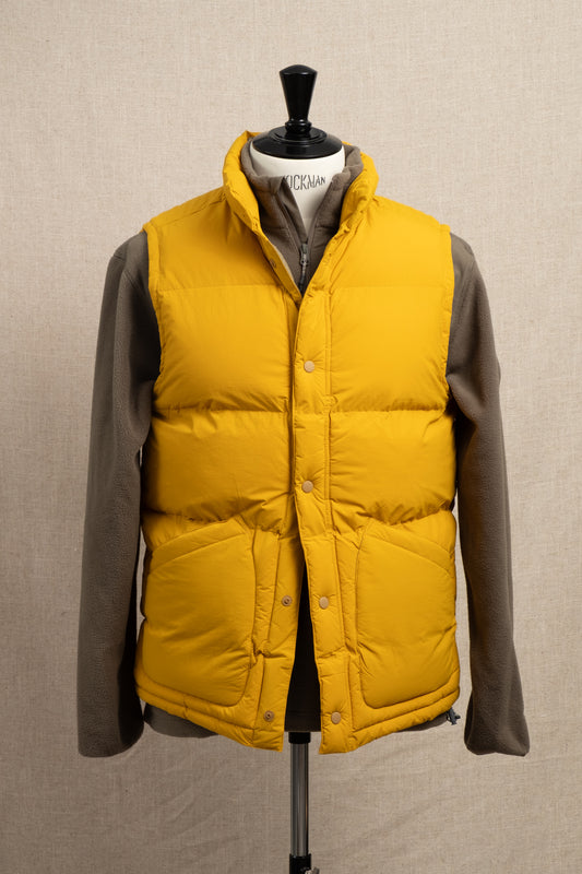 Pathhead Recycled Nylon Puffer Vest - Yellow