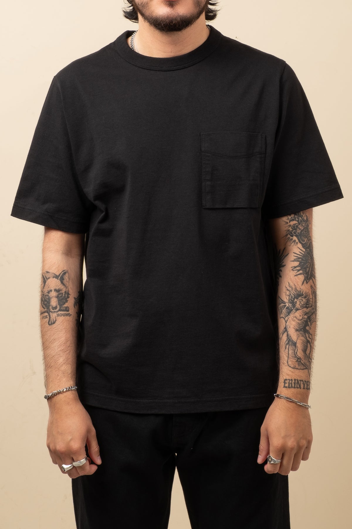 Pocket T-Shirt - Black
