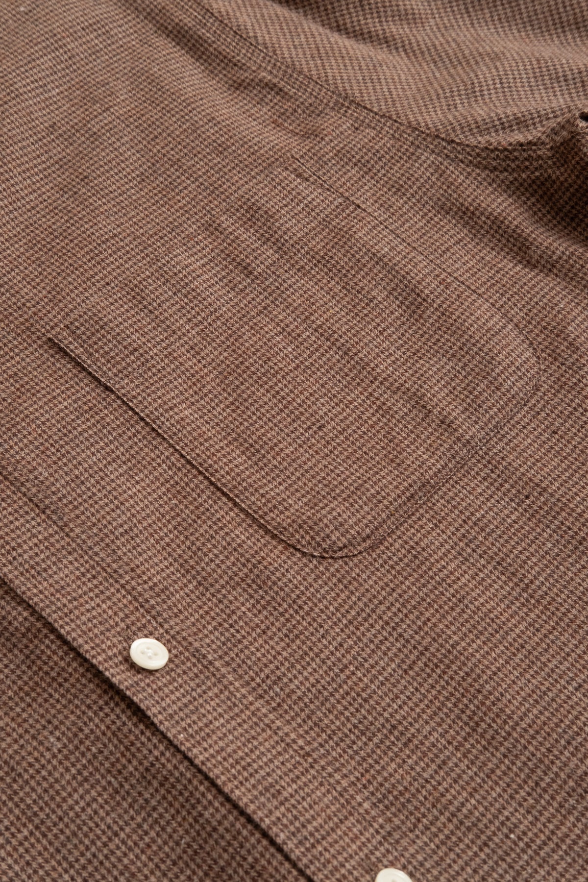 Raeburn Houndstooth Button Down - Taupe