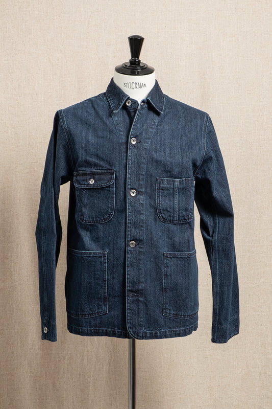 Railway Jacket 12.5oz Slub RG Cotton - Dark Stone