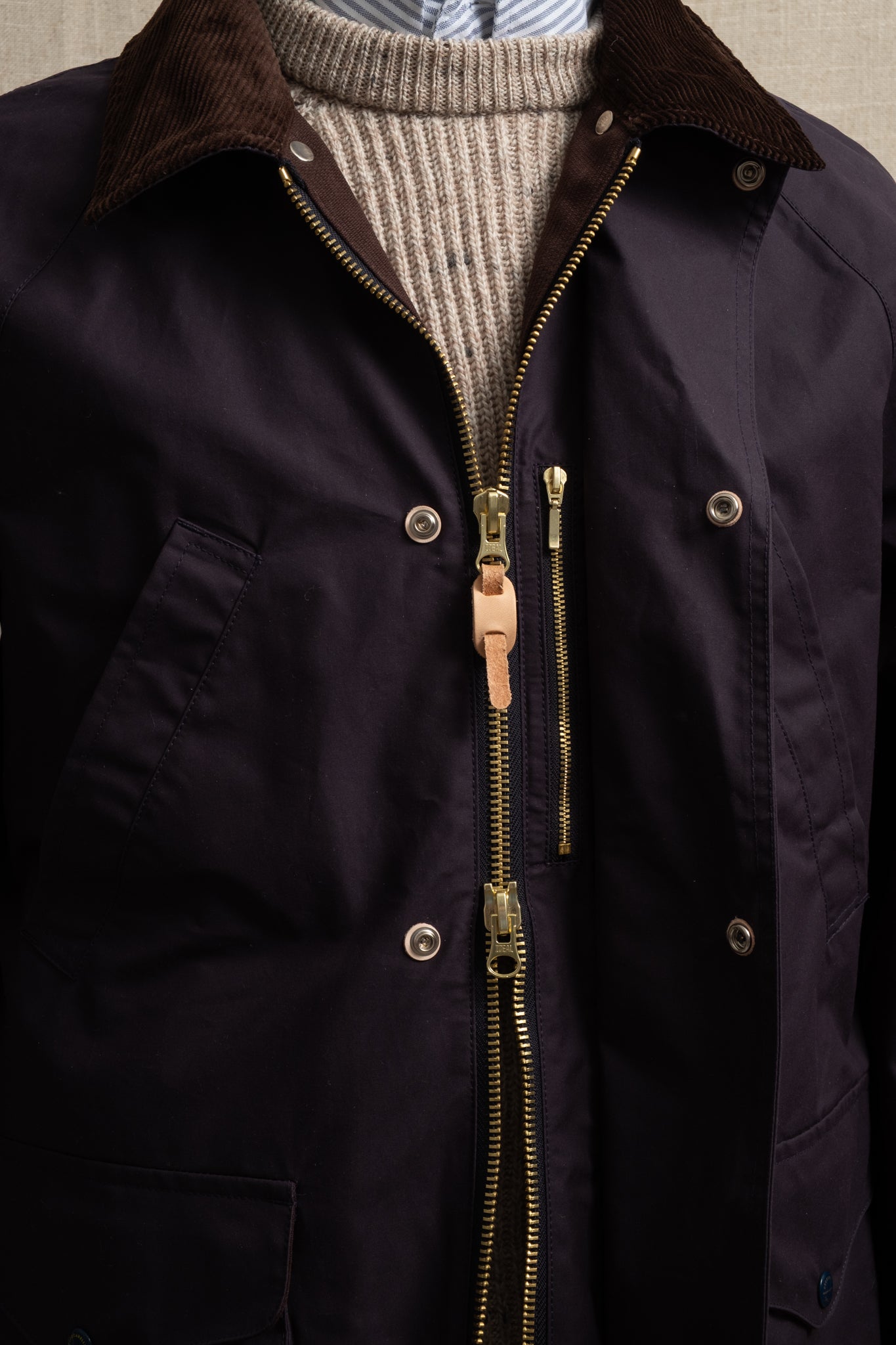 Rain Caban - Navy