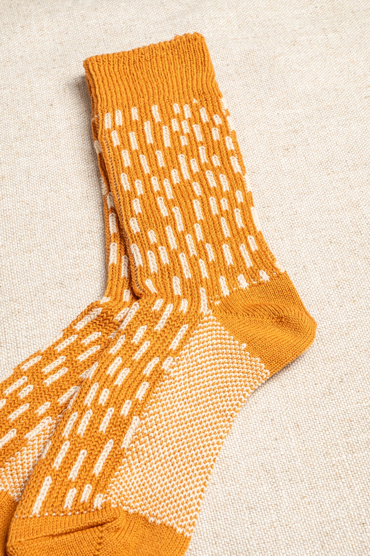 Rain Drop Crew - D.Yellow/Ivory