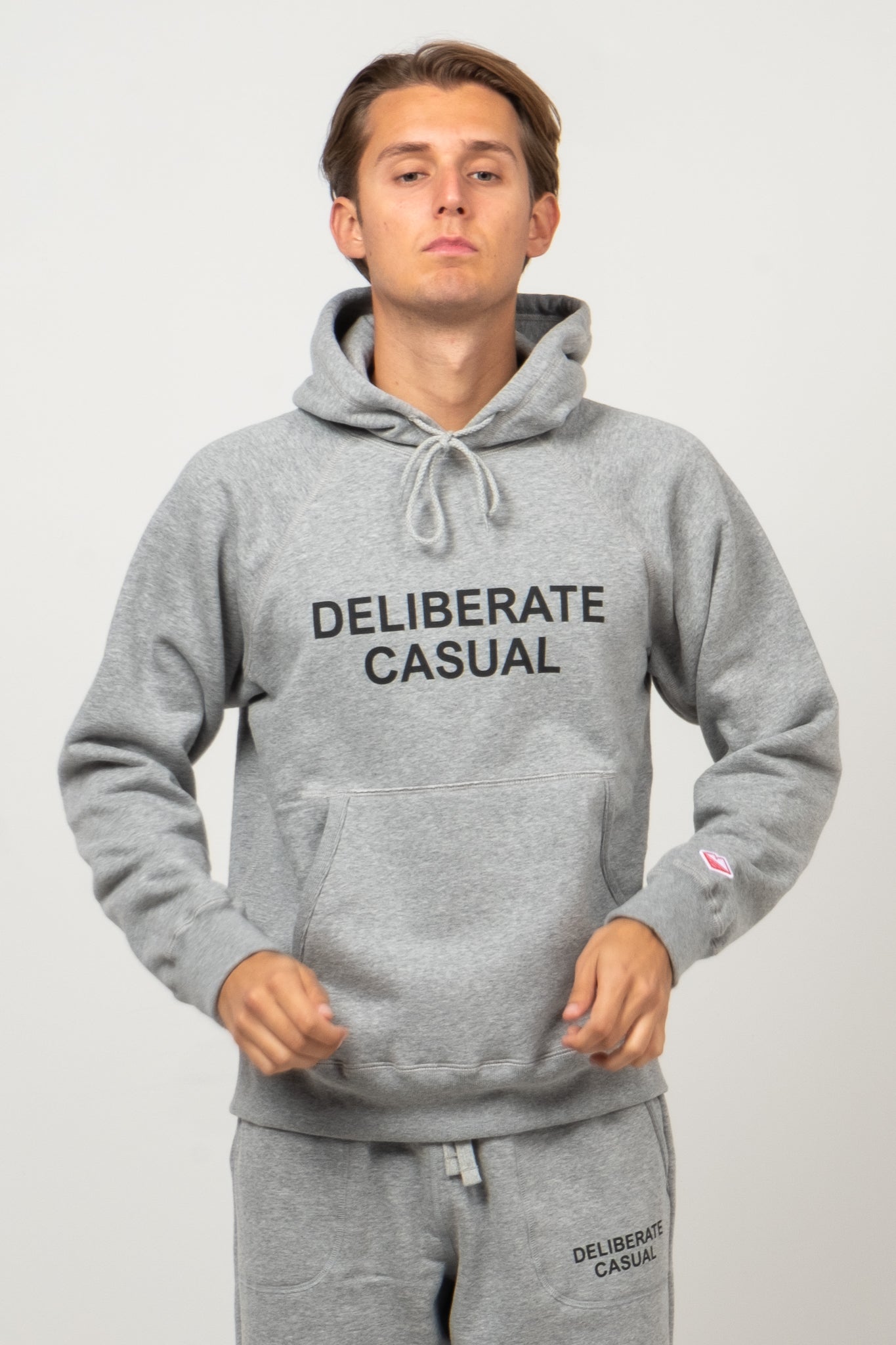 Reach-Up Hoodie Deliberate Casual - Heather Grey