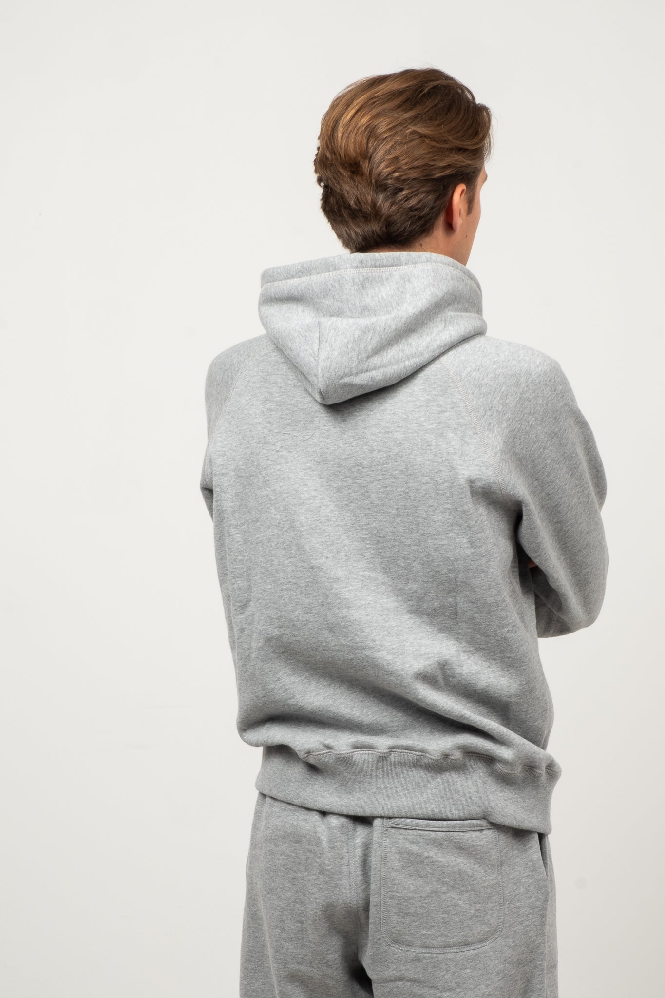 Reach-Up Hoodie Deliberate Casual - Heather Grey