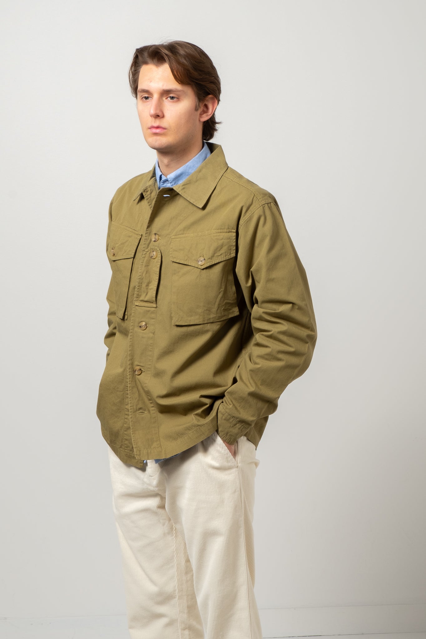 Redford Ripstop Jacket - Light Military