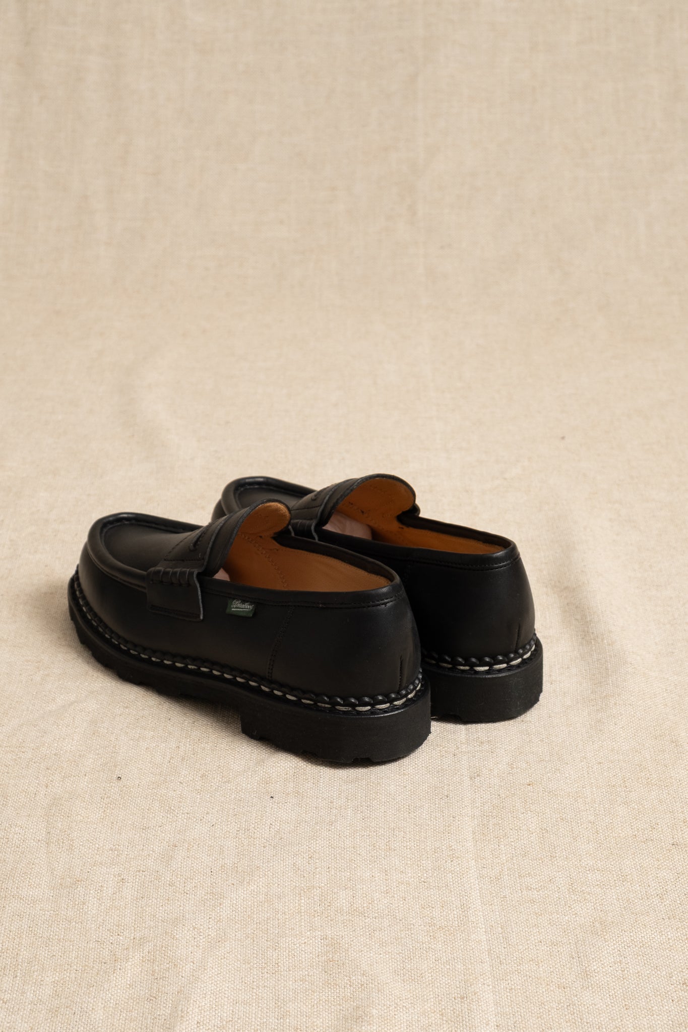 Paraboot Reims Marche Lisse - Noir – Circle of Friends Shop