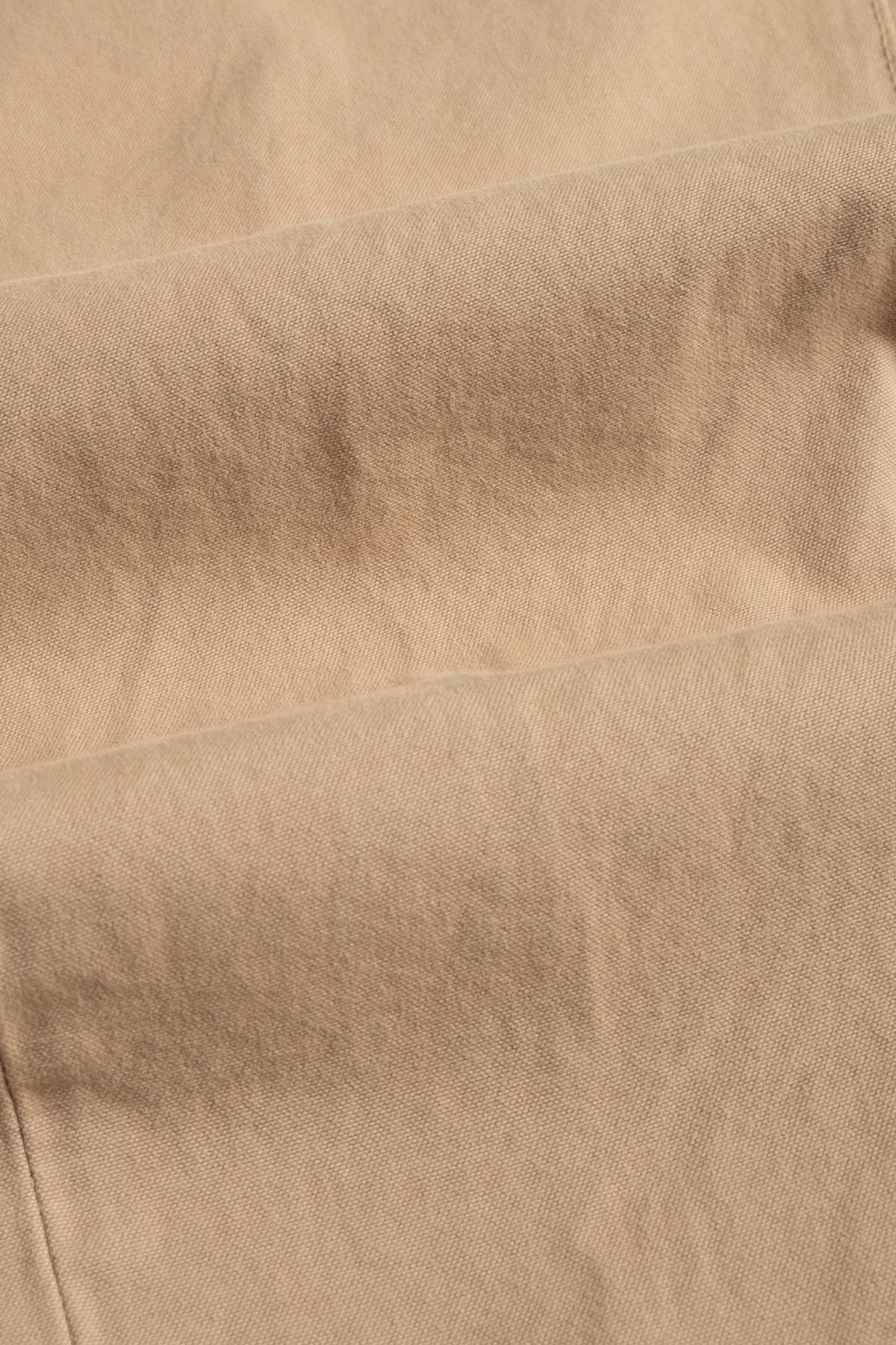 Relaxed Five-Pocket Light Canvas - Beige