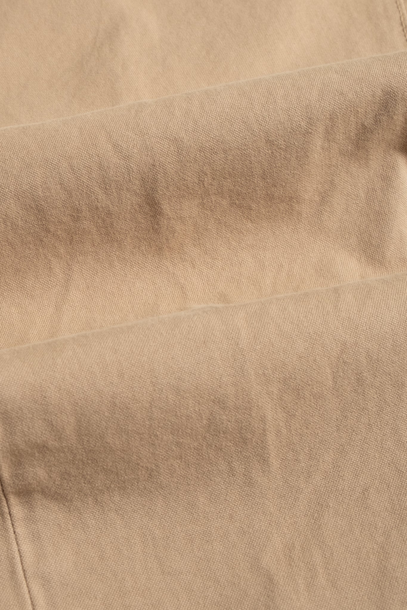 Relaxed Five-Pocket Light Canvas - Beige