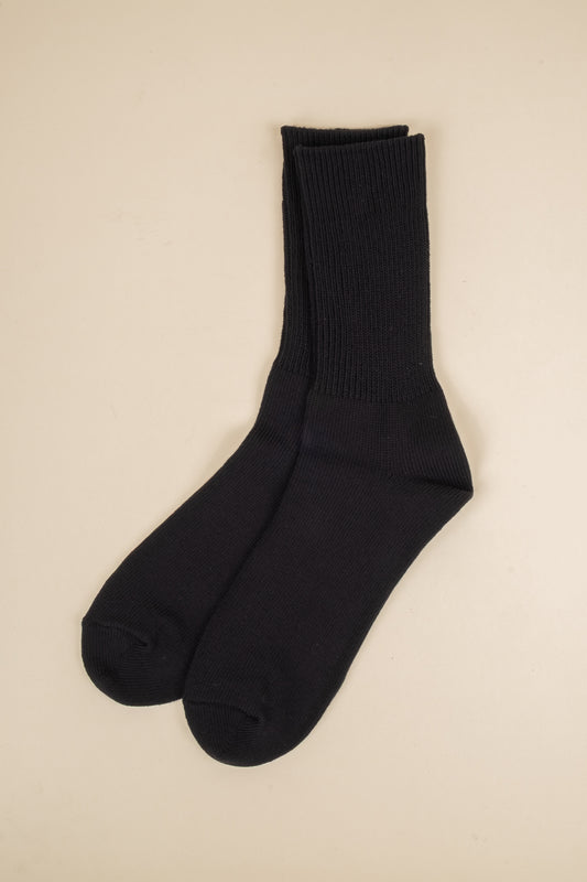 Ribbed Crew 3-Pack - Black
