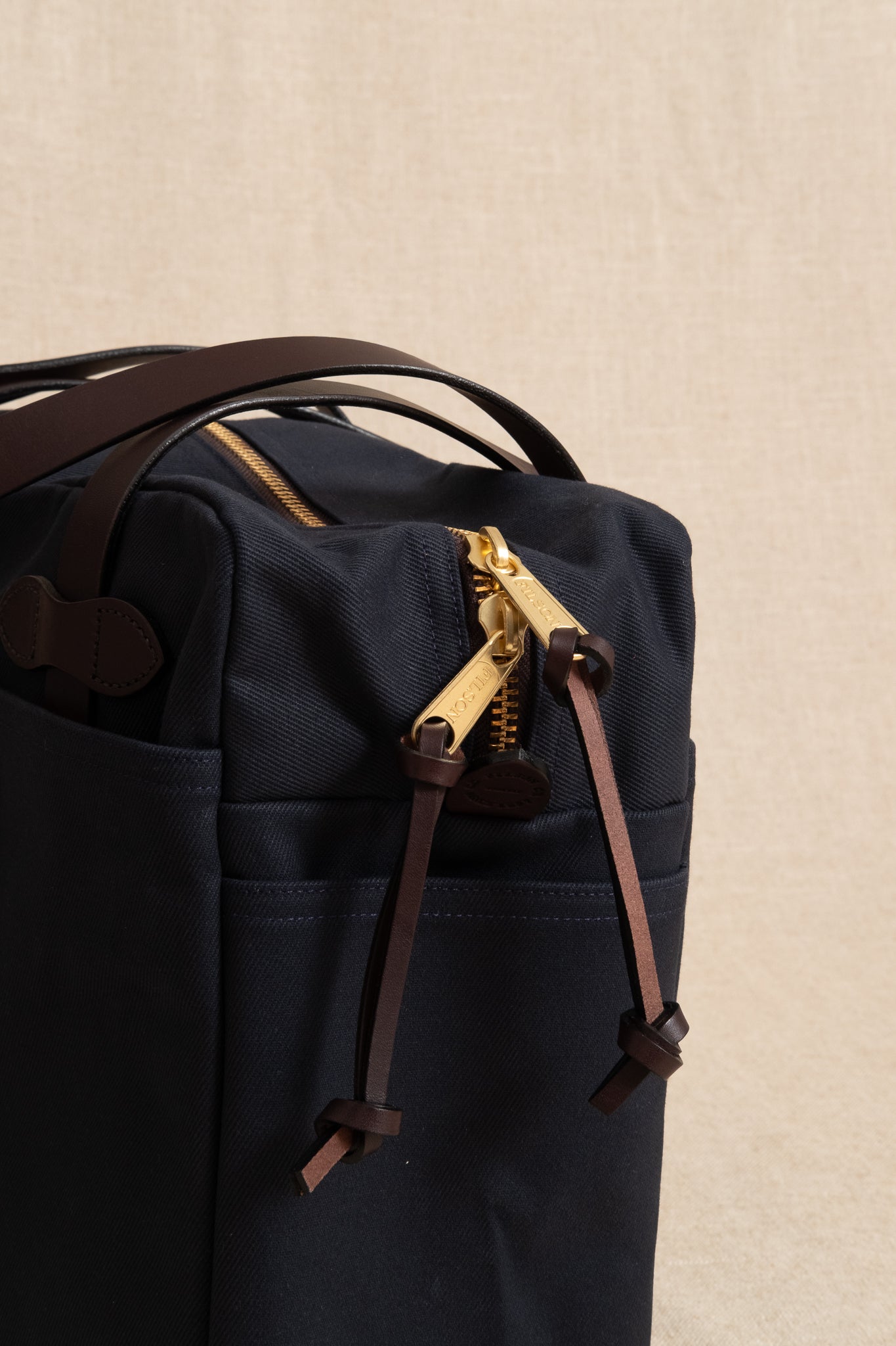 Rugged Twill Tote Bag - Navy