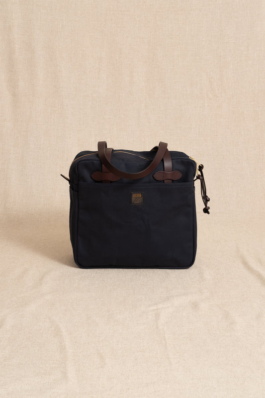 Rugged Twill Tote Bag - Navy