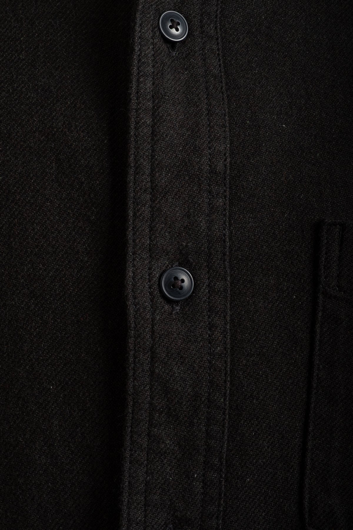 Rustic Flannel Work Shirt - Dark Moss Heather