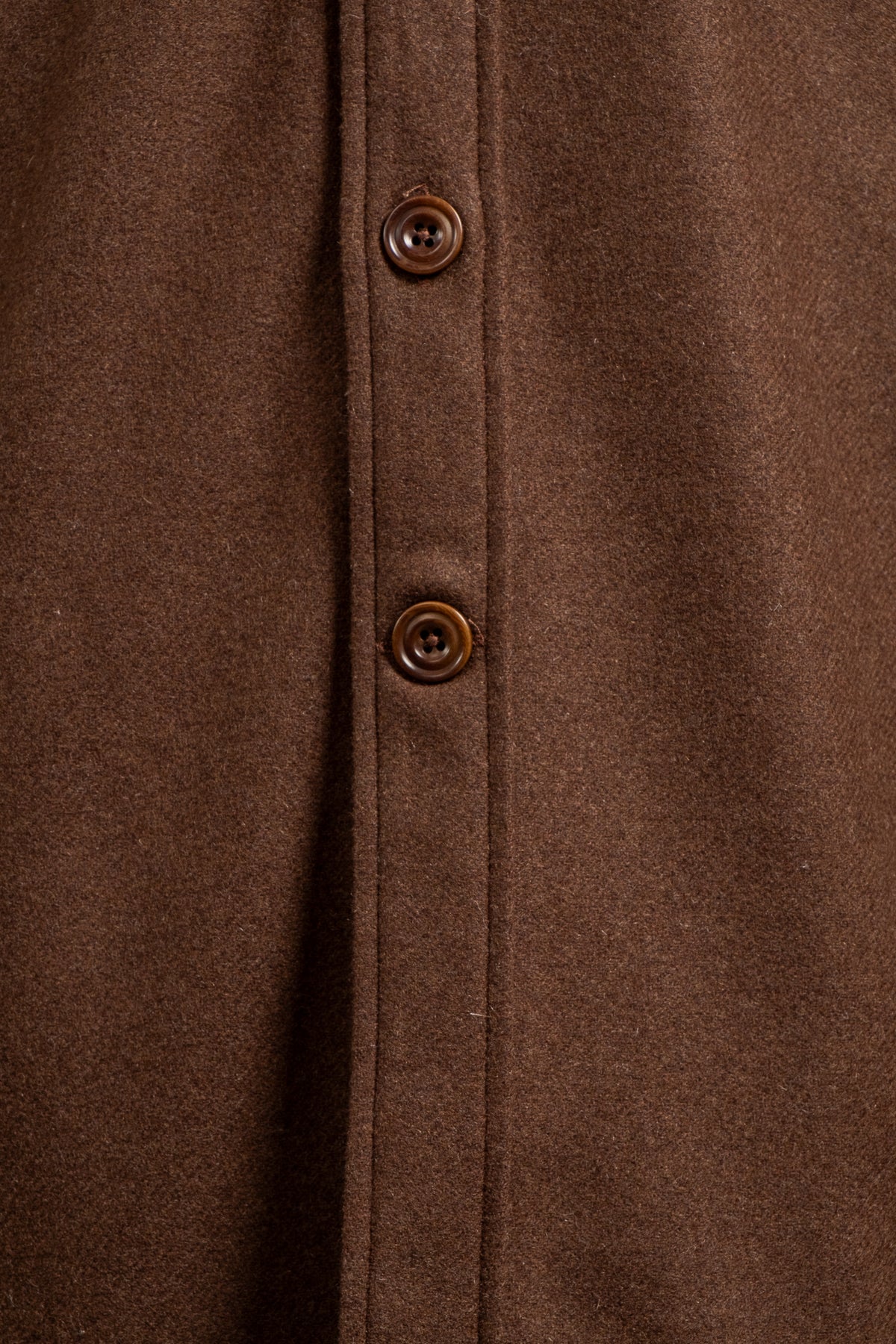 Shacket Solid Flannel - Brown