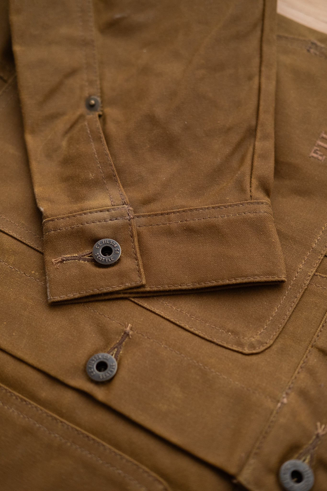 Short Cruiser Jacket Lined - Dark Tan