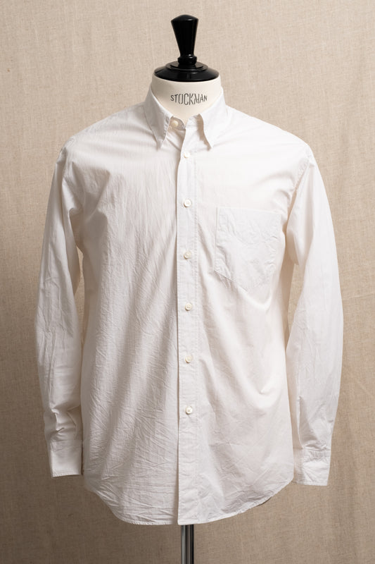 Snap BD Shirt - Beige Stripe