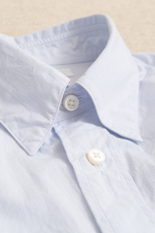 Snap BD Shirt - Sax Stripe