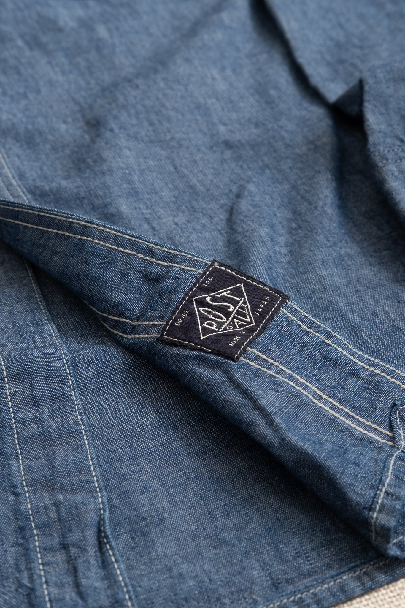 St.Louis Chambray Pocket Shirt - Indigo