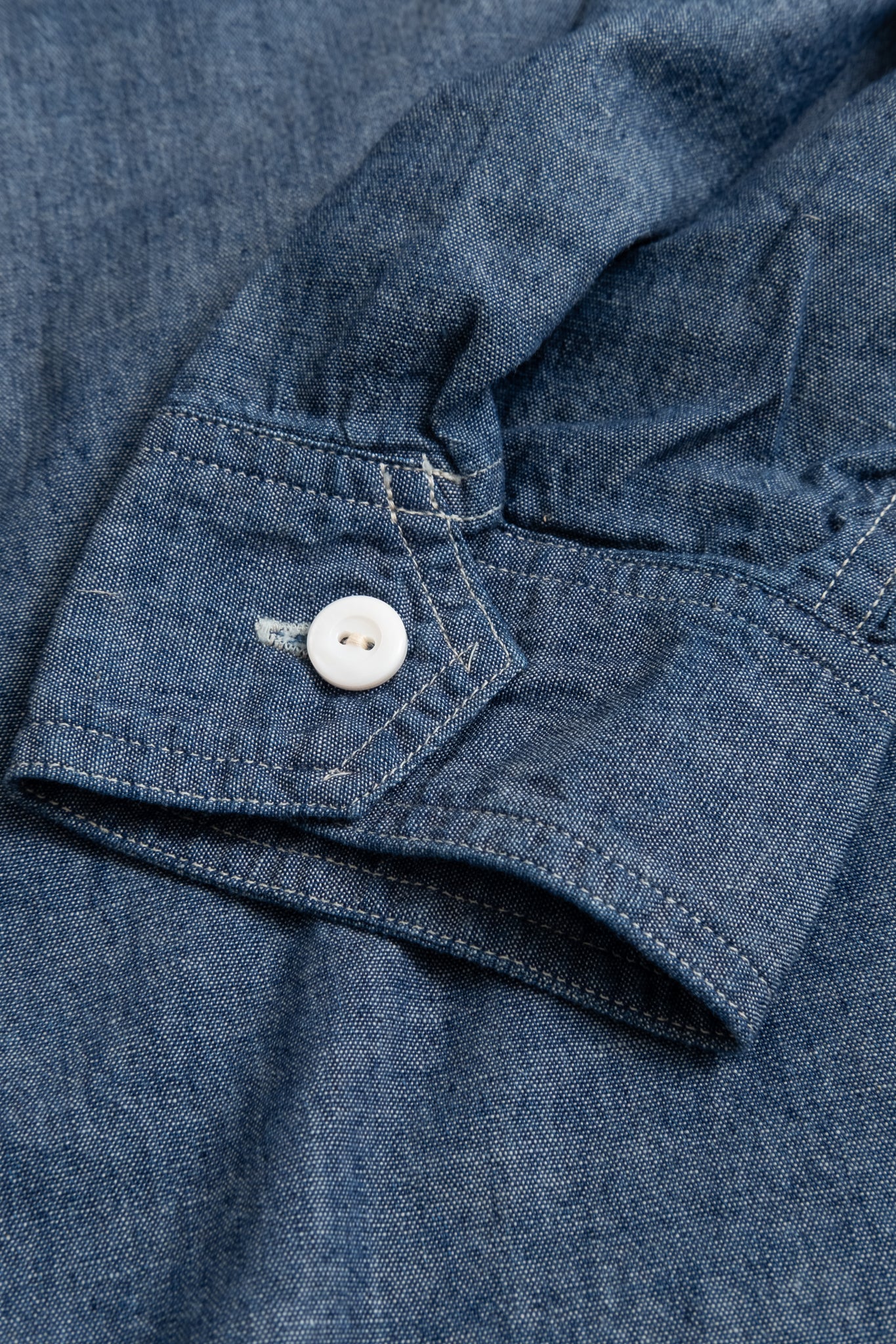St.Louis Chambray Pocket Shirt - Indigo