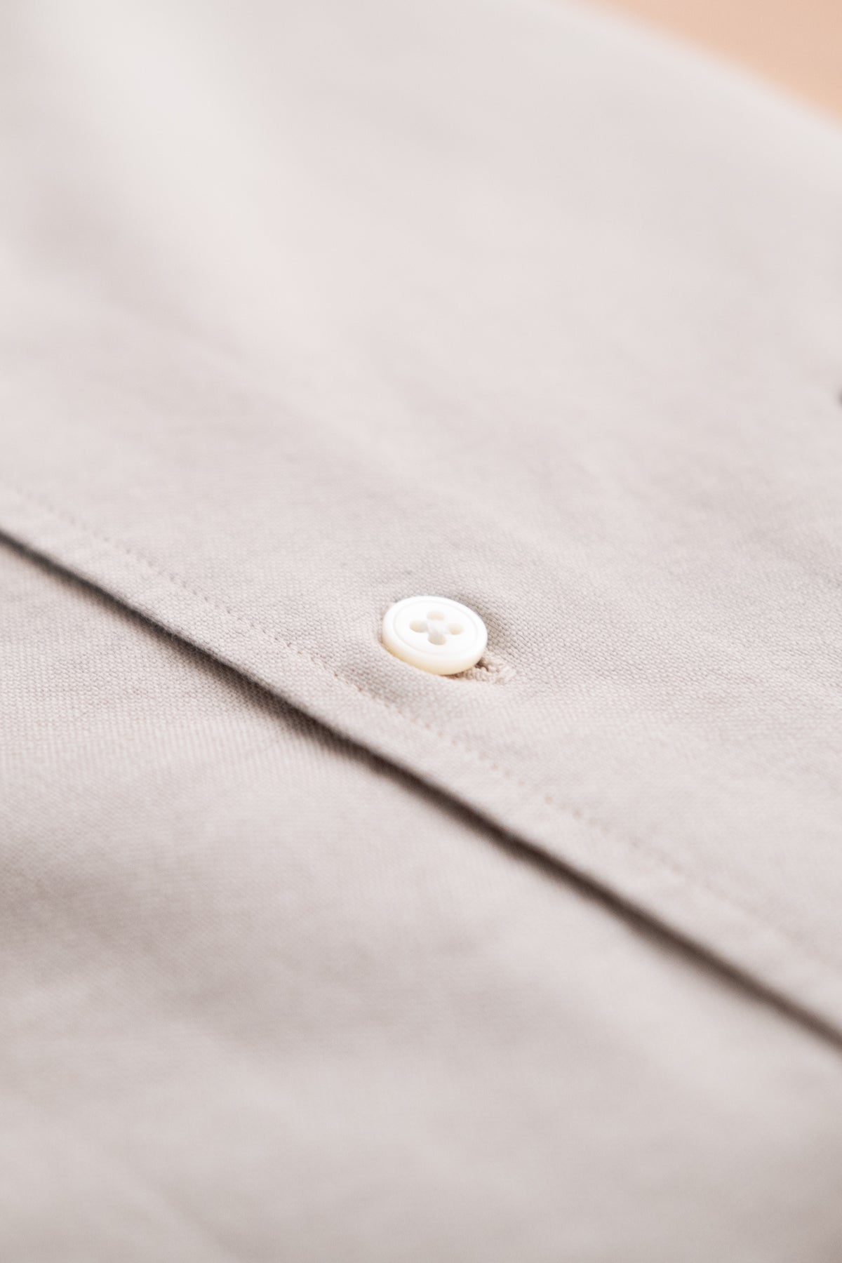 Standard Shirt Garment Dyed Oxford - Taupe