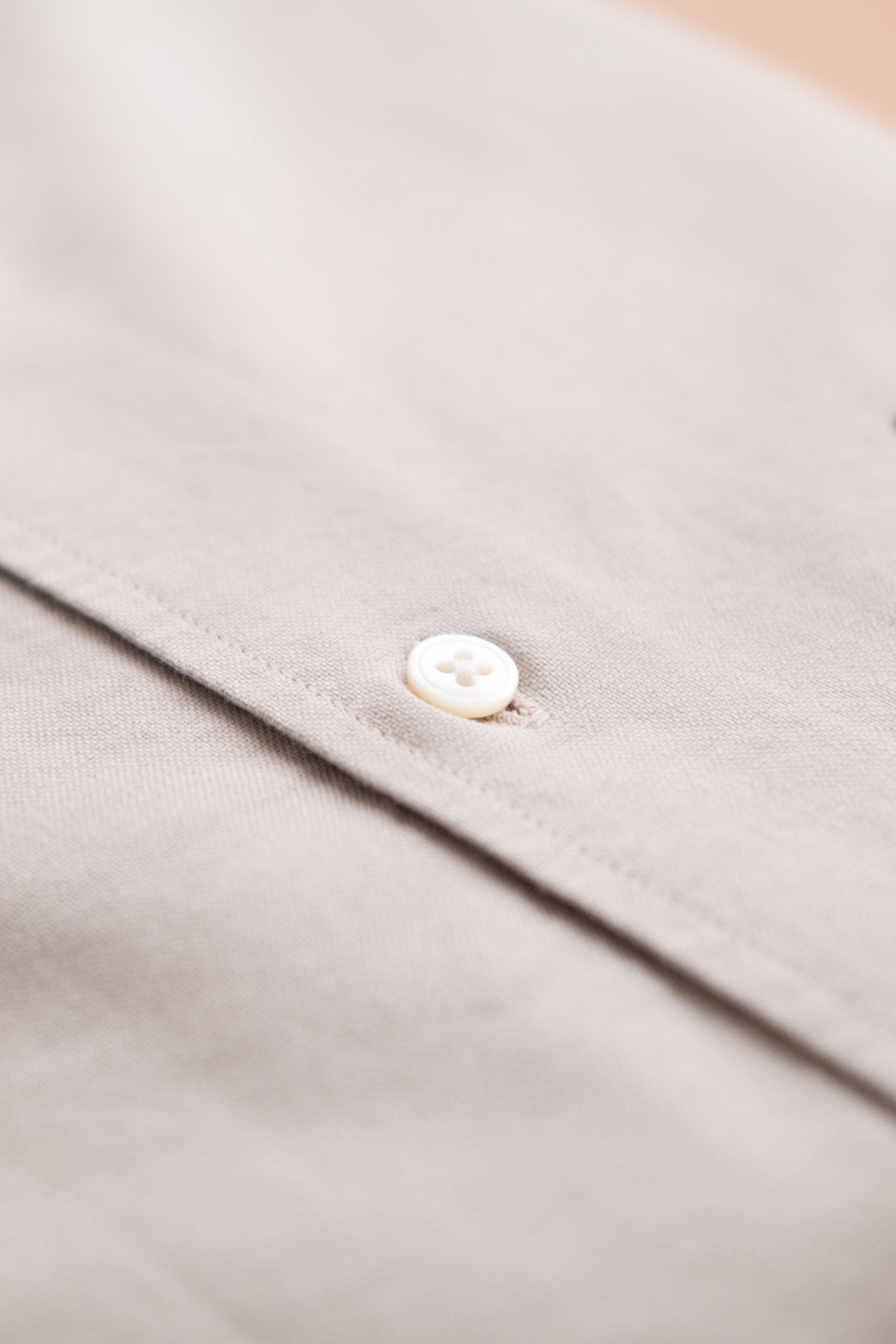 Standard Shirt Garment Dyed Oxford - Taupe
