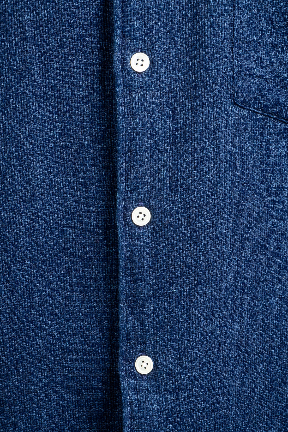 Standard Shirt Japanese Dobby - Dark Indigo
