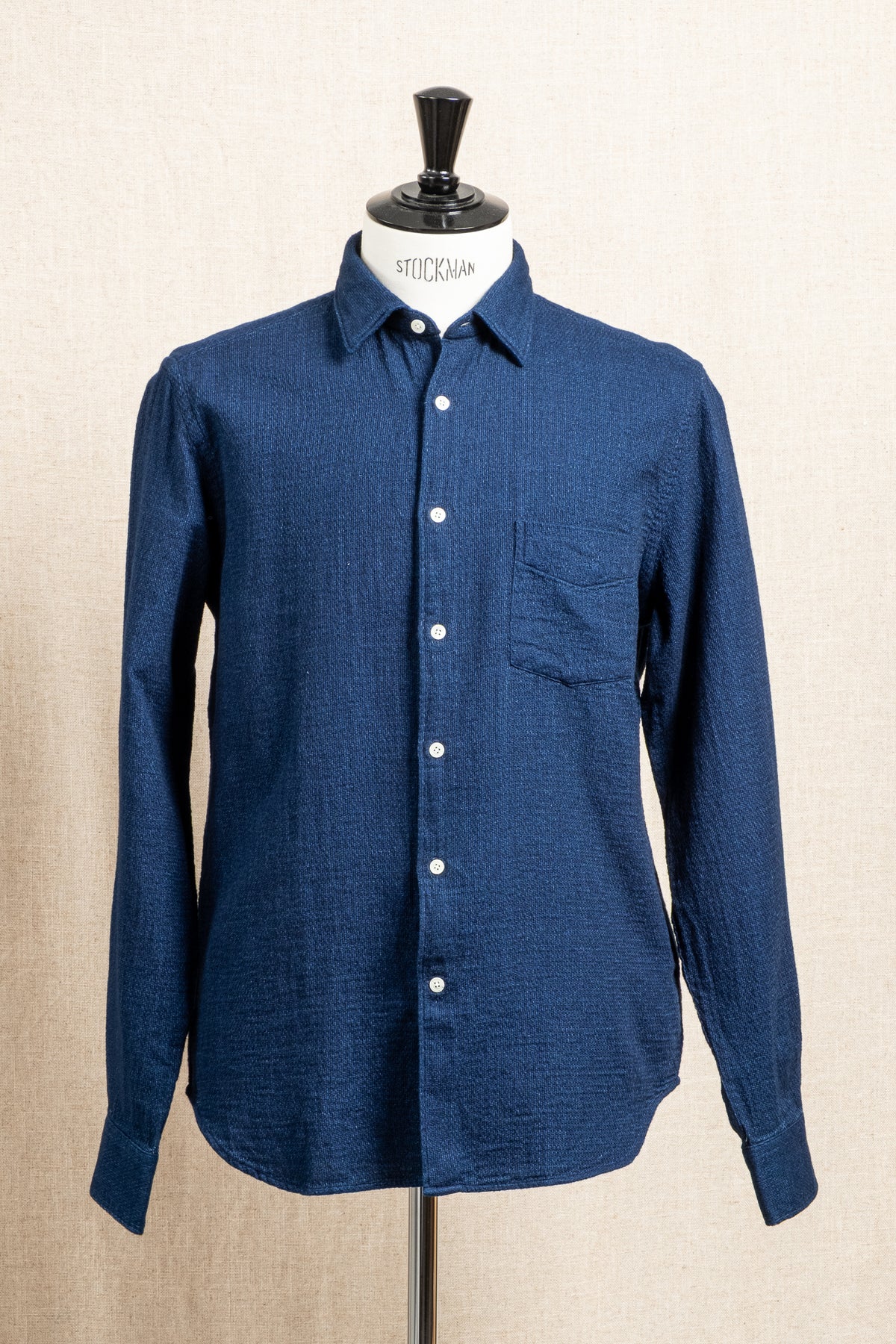 Standard Shirt Japanese Dobby - Dark Indigo