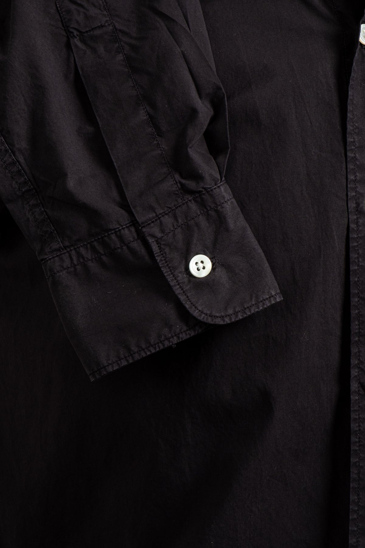 Standard Shirt Solid Poplin - Black