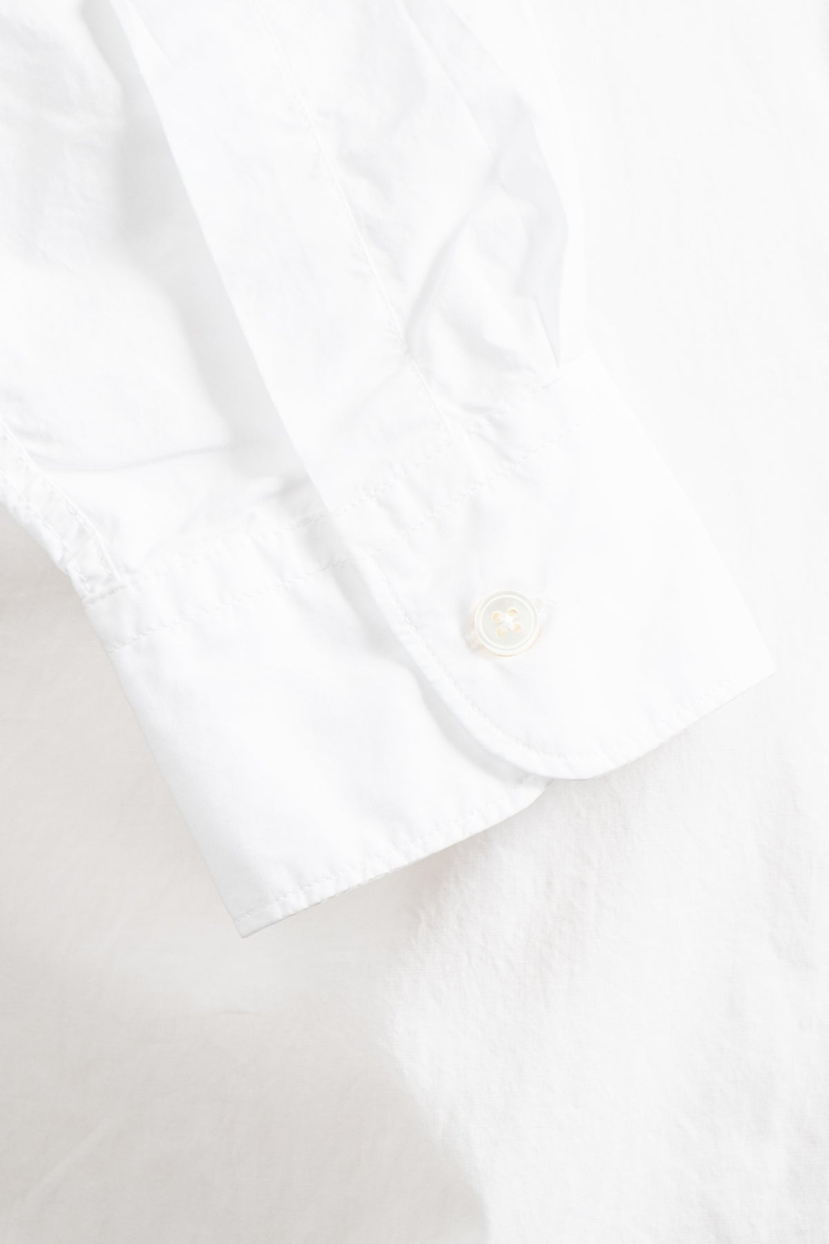 Standard Shirt Solid Poplin - White