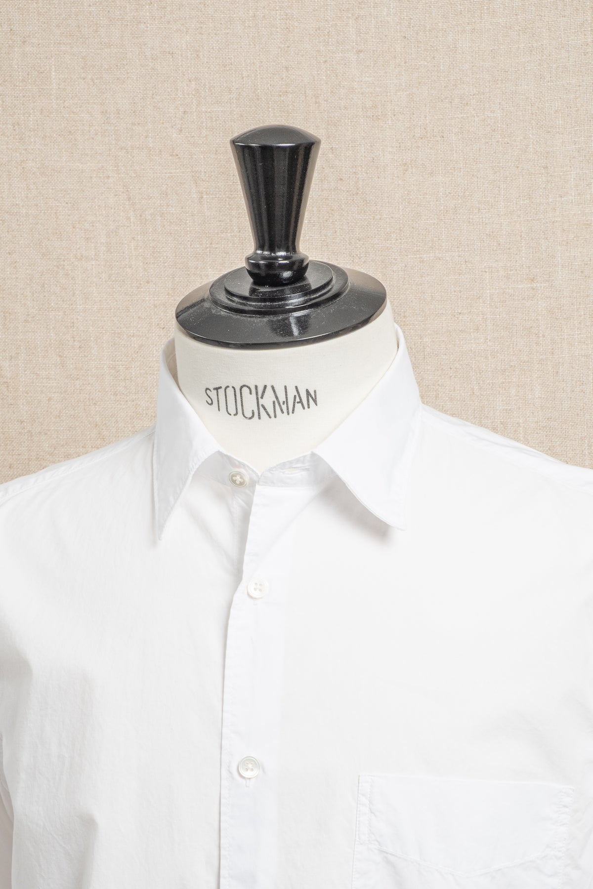 Standard Shirt Solid Poplin - White