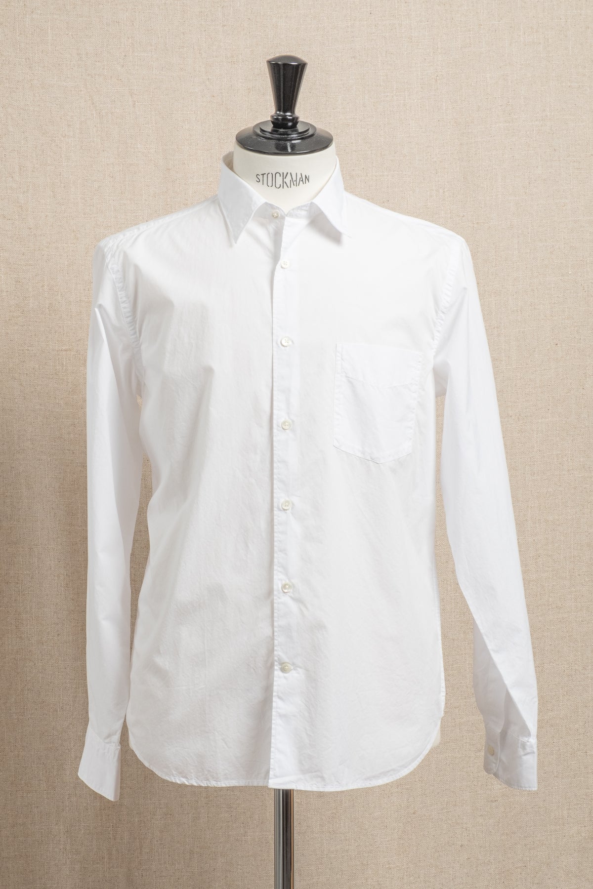 Standard Shirt Solid Poplin - White
