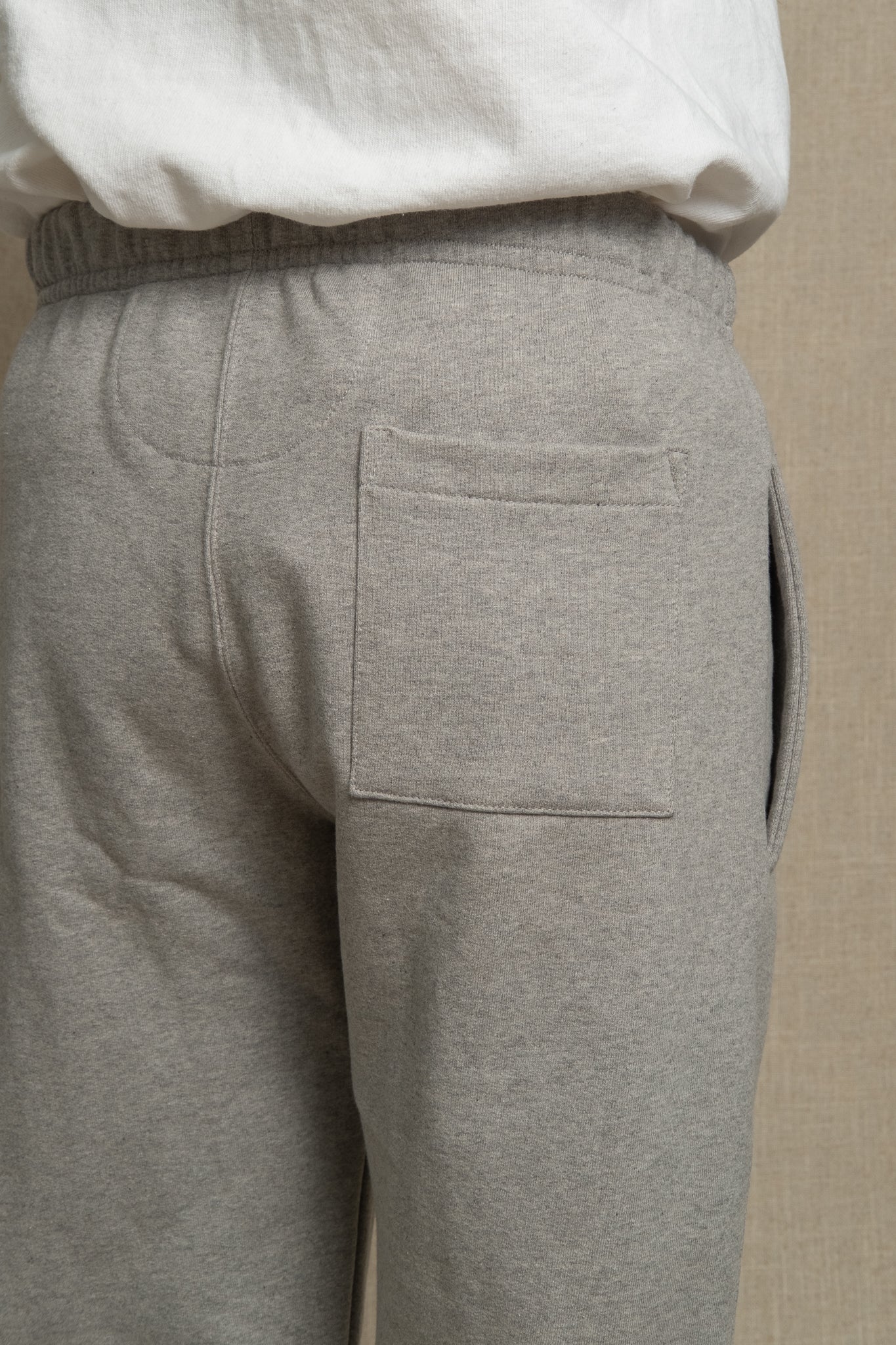Good Originals 10oz Loopwheel Sweatpants - Grey Melange