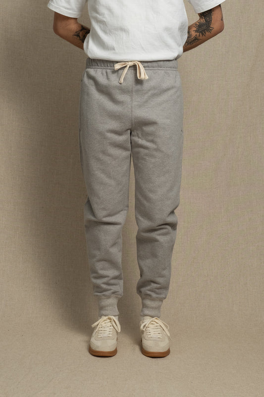Good Originals 10oz Loopwheel Sweatpants - Grey Melange