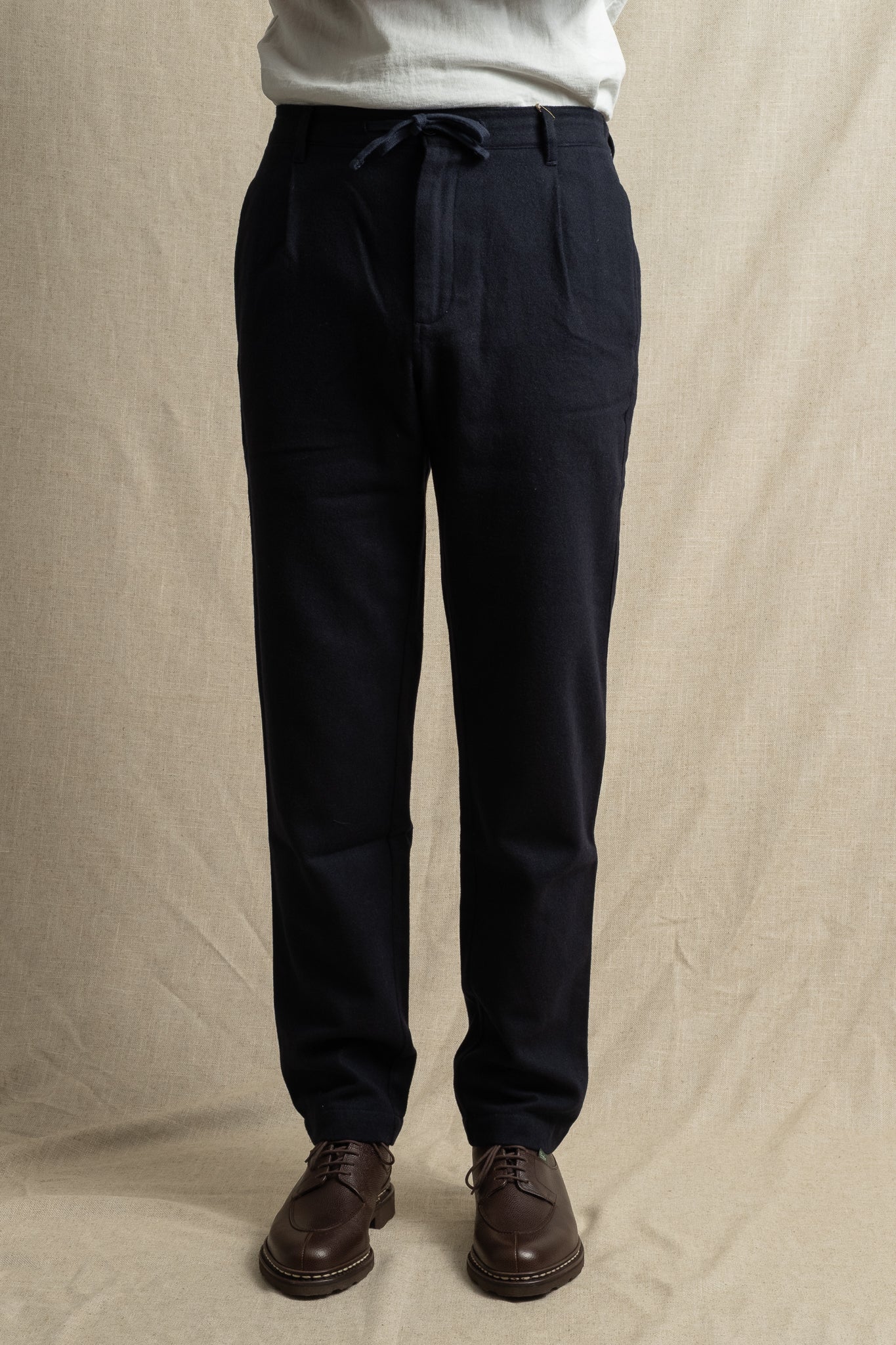 Tanker Pants Wool Blend - Navy