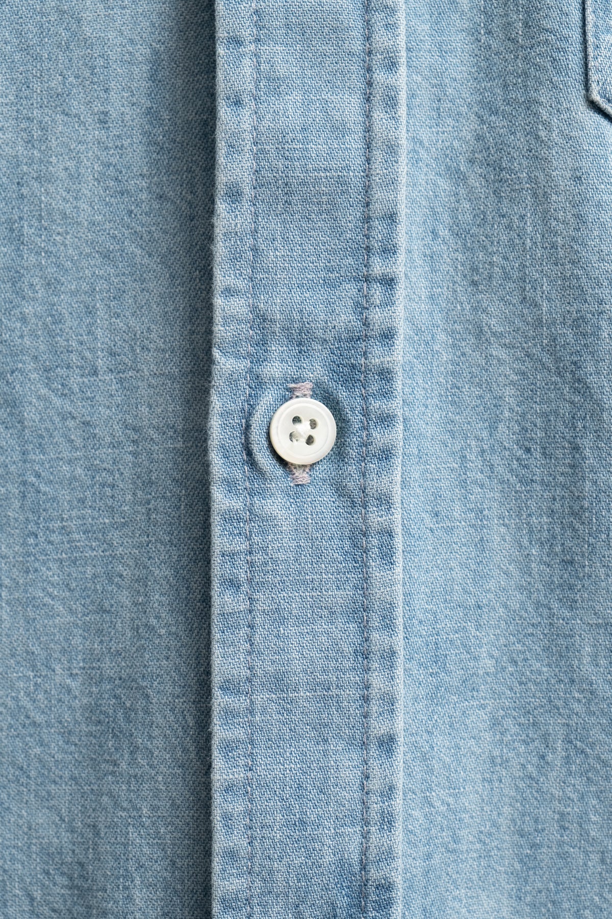 Texas Shirt 7.6oz Indigo - Vintage Wash