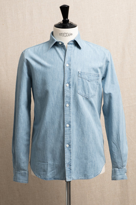 Texas Shirt 7.6oz Indigo - Vintage Wash