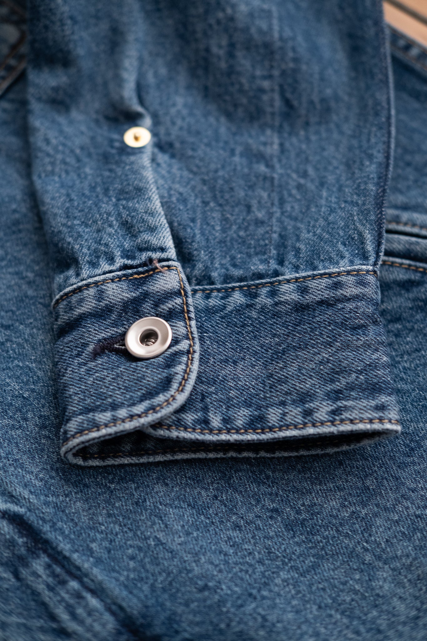 Trucker Shirt 11oz Indigo Denim - Authentic Aged