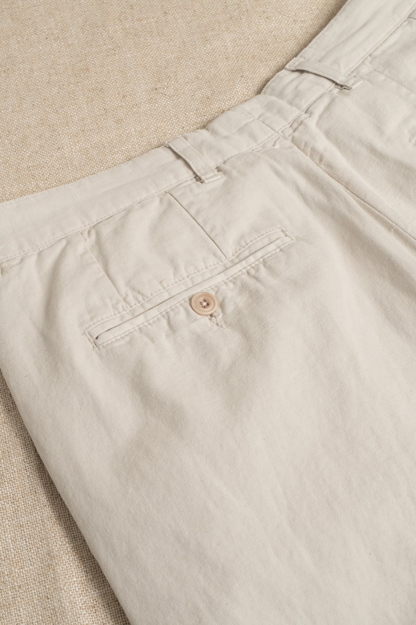 Trunk Double Pleated Chino - Sand