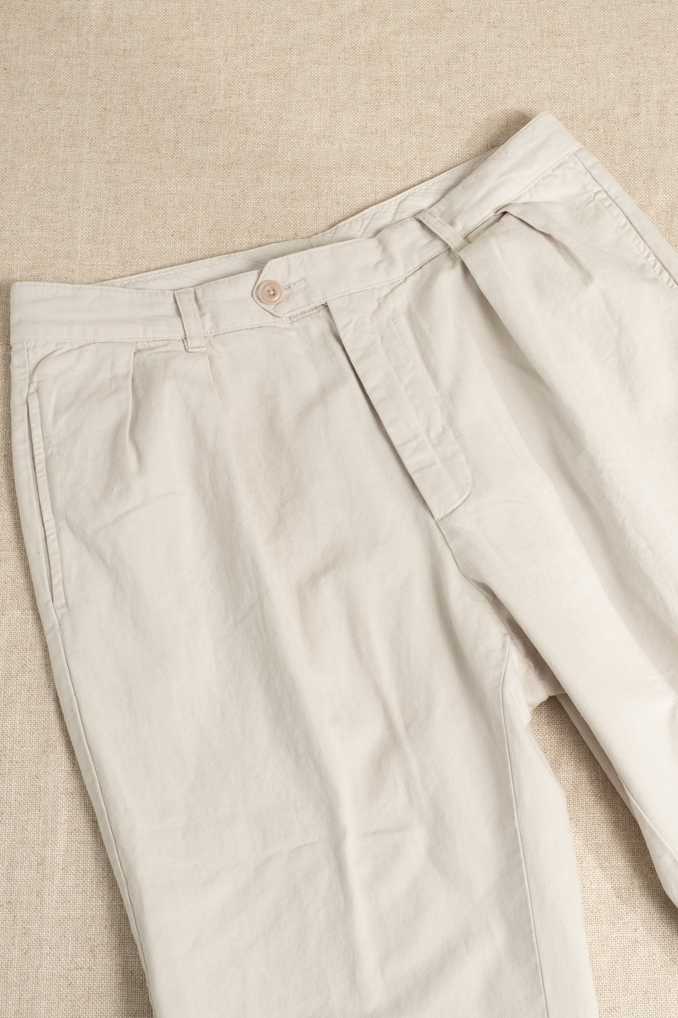 Trunk Double Pleated Chino - Sand