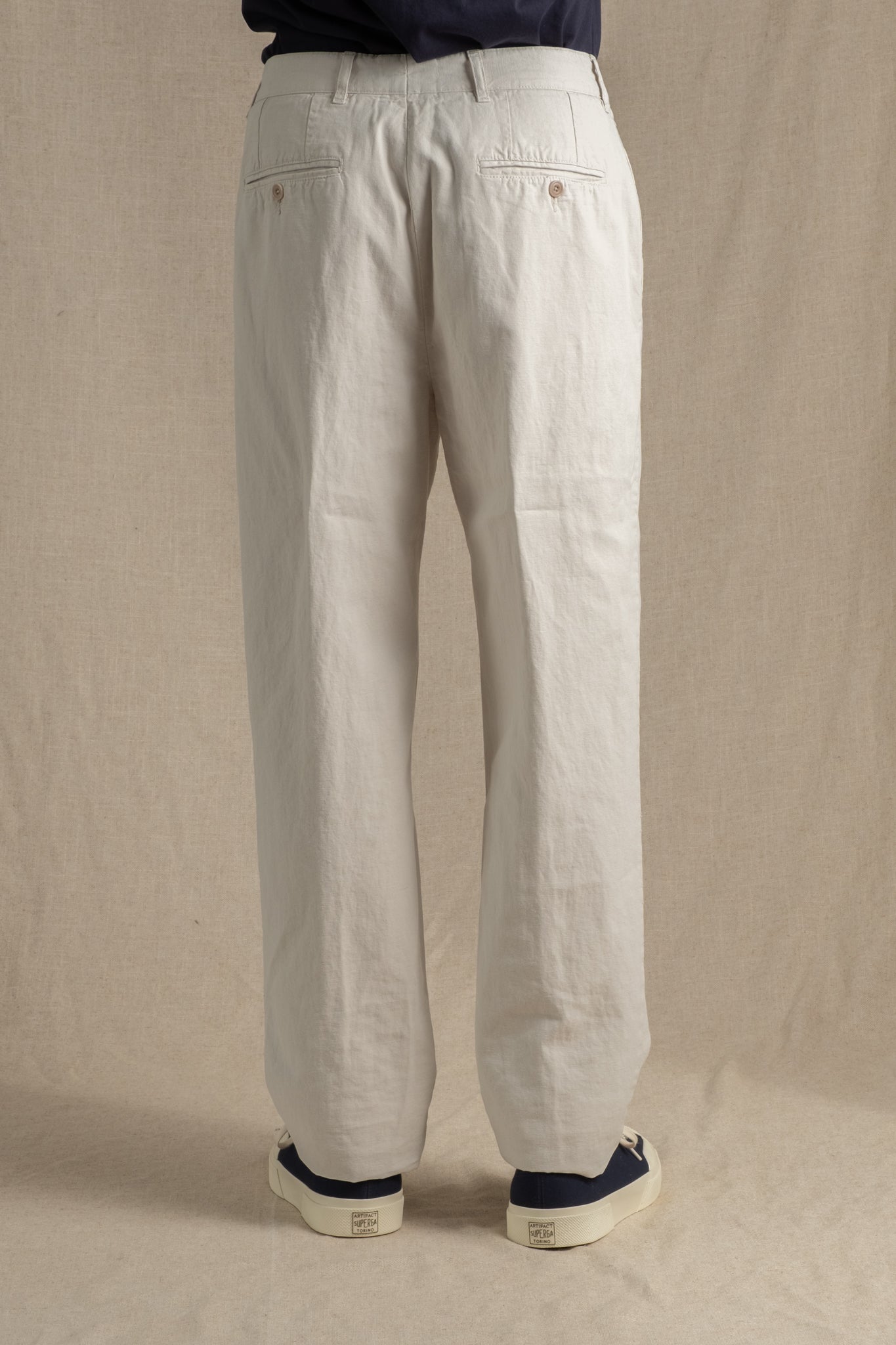 Trunk Double Pleated Chino - Sand