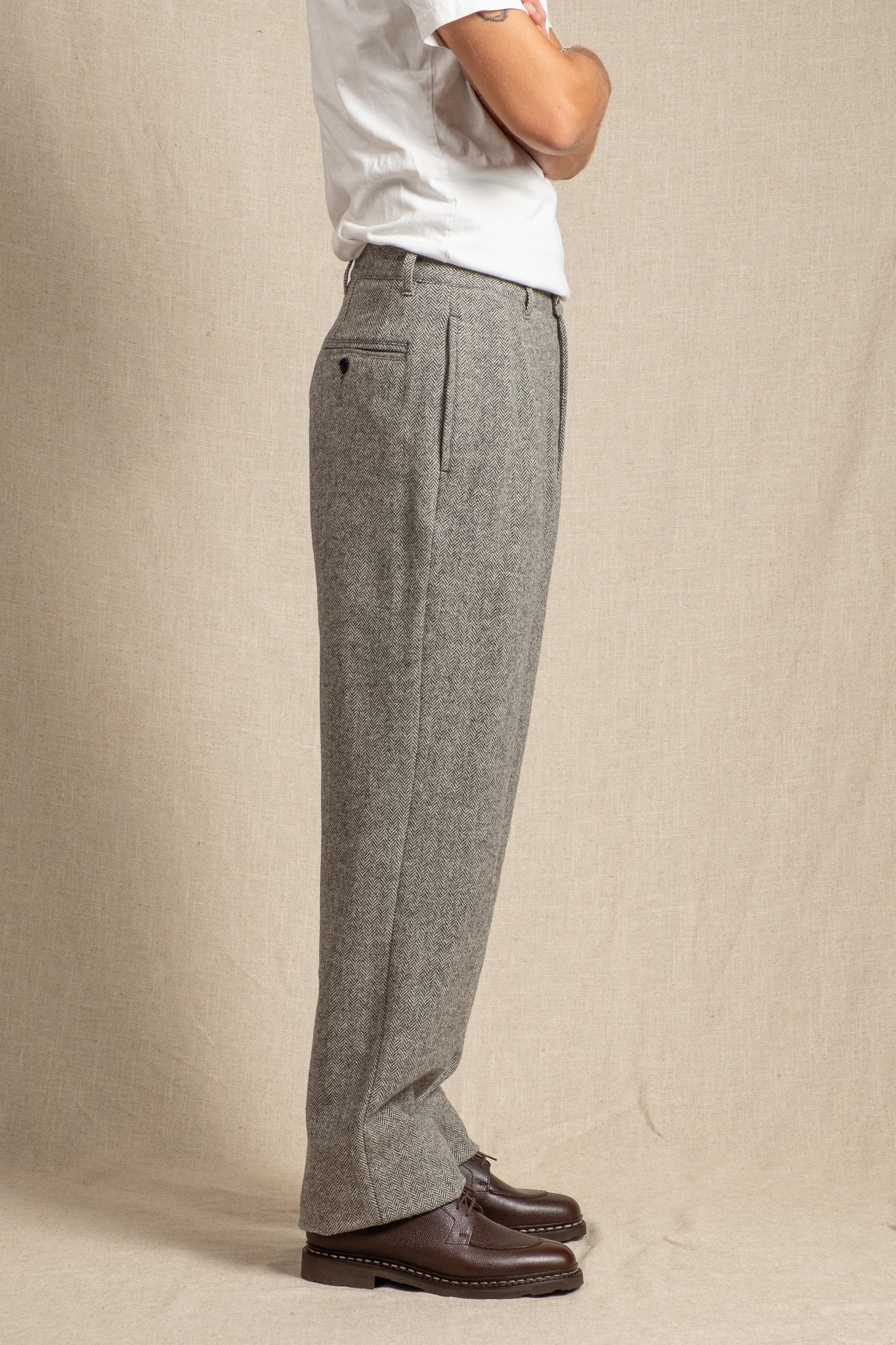 Trunk Herringbone - Grey