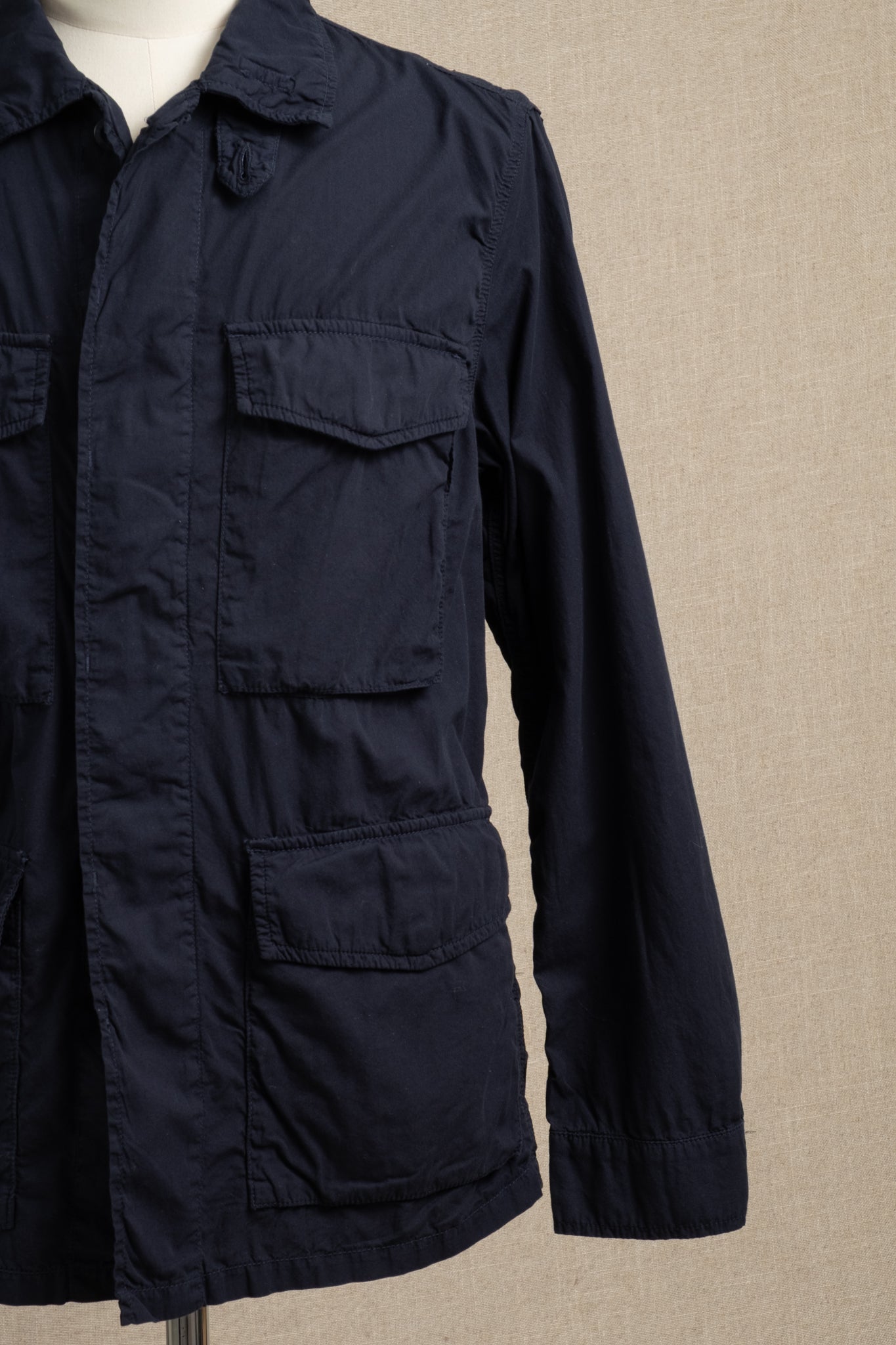 Utility Jacket Lightweight Cotton  - Worker Blue